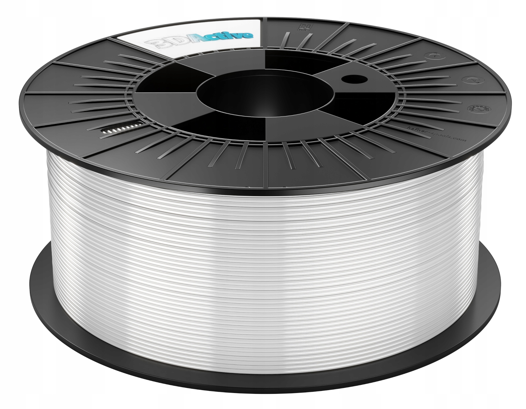 PLA 3DAktívne vlákno 1,75 mm 1100 g biele